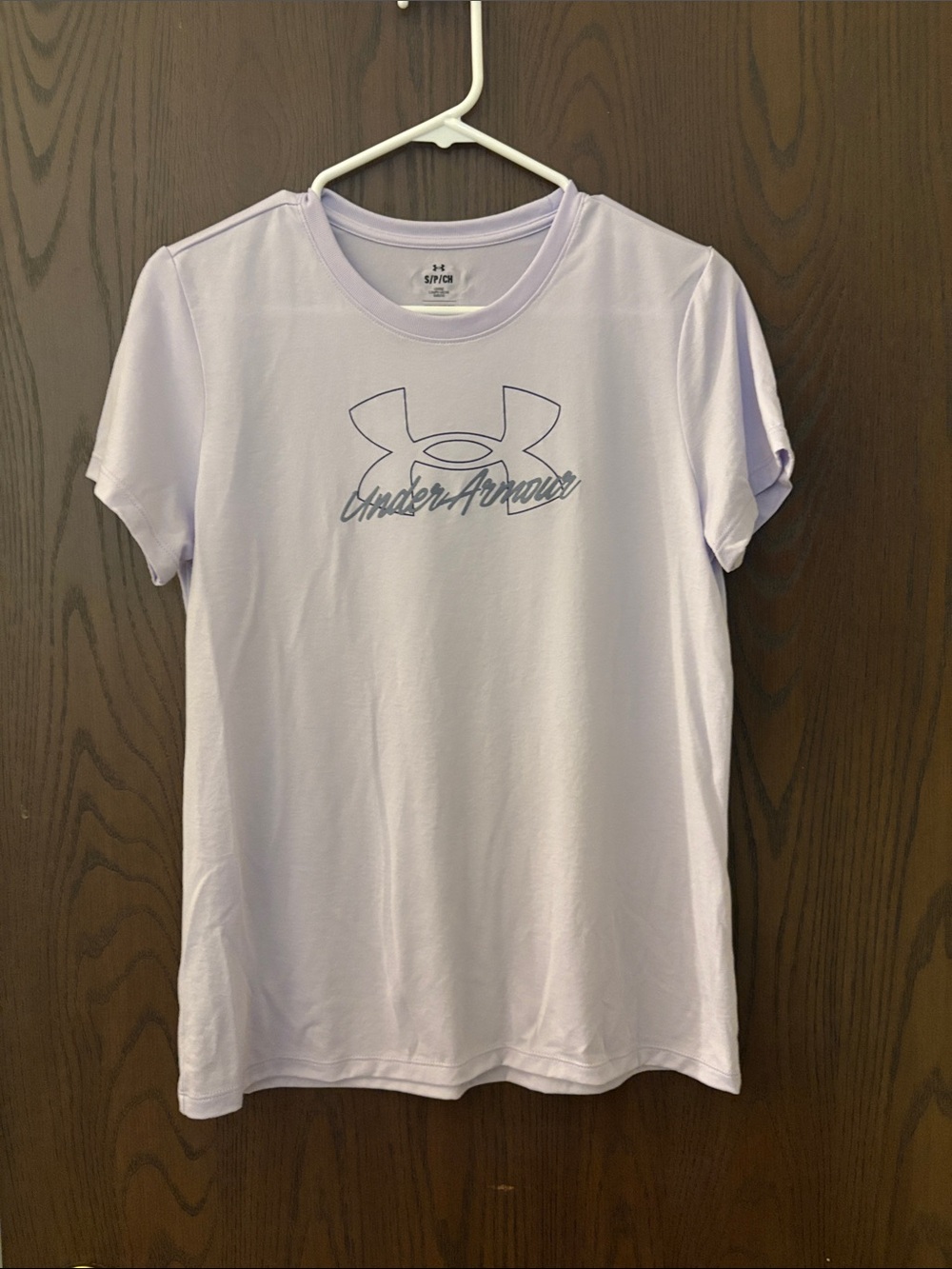 Never Worn Under Armour Light Purple T-Shirt